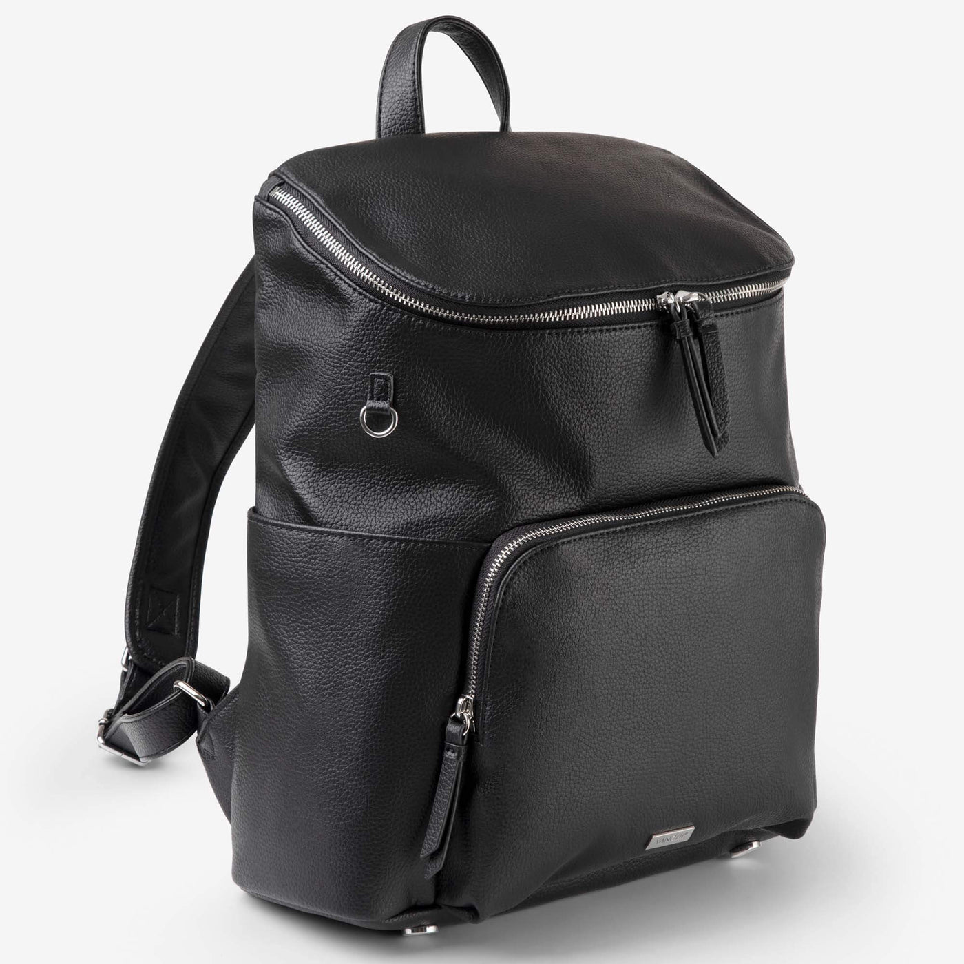 Frankie Everyday Backpack (Vegan) Black/ Silver