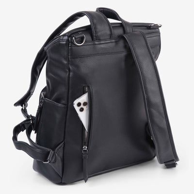 Frankie Everyday Backpack (Vegan) Black/ Gunmetal