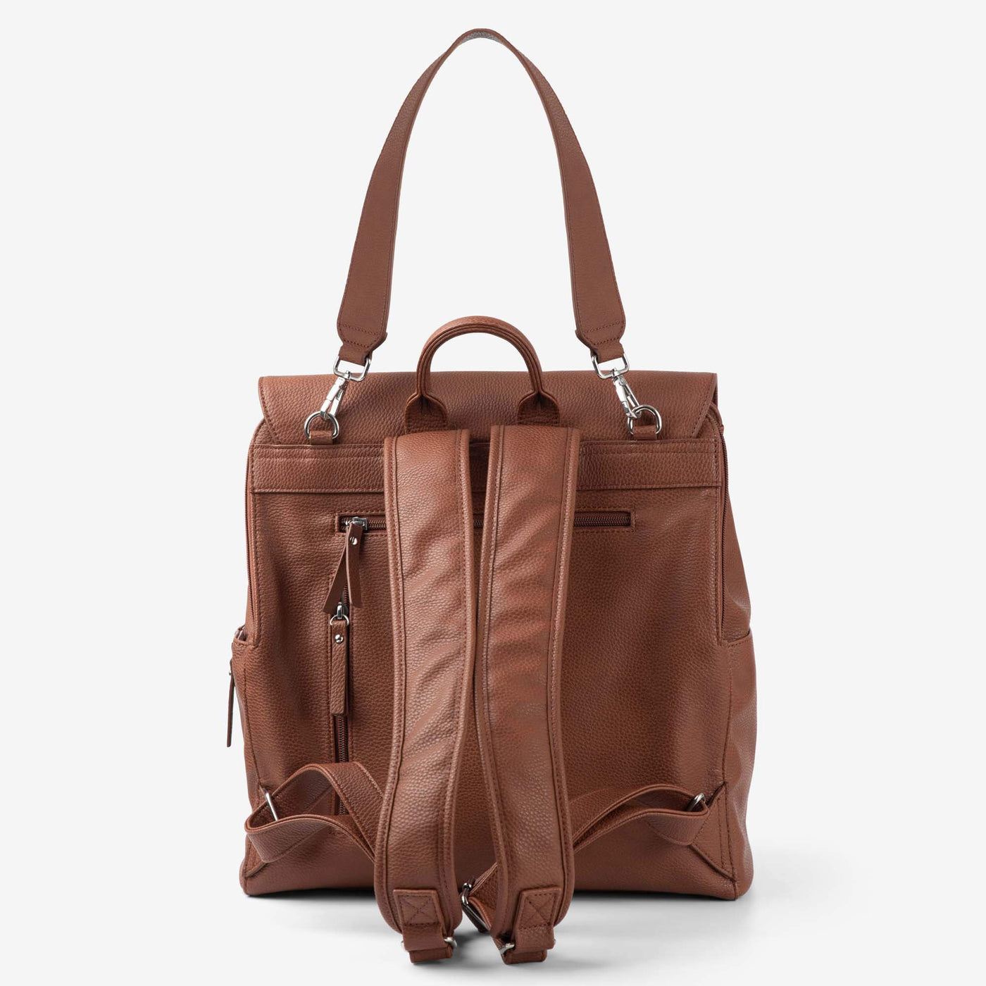 Emmy Work Backpack (Vegan) Pebbled Tan