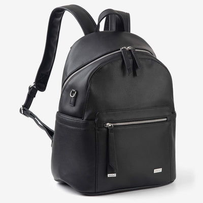 Manhattan 2-Way Backpack Nappy Bag (Vegan) Black - Outlet