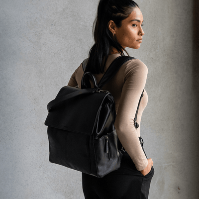 Emmy Work Backpack (Vegan) Black