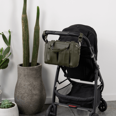 Amelia Convertible Pram Caddy - Fern