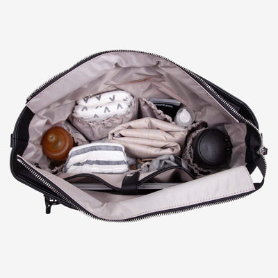 Billie Convertible Tote Baby Bag (Vegan) Black - Outlet
