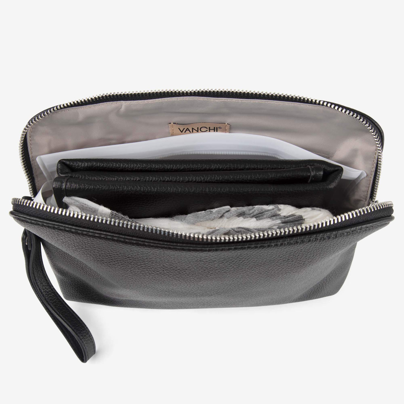 Changing Pouch/ Nappy Clutch - Black