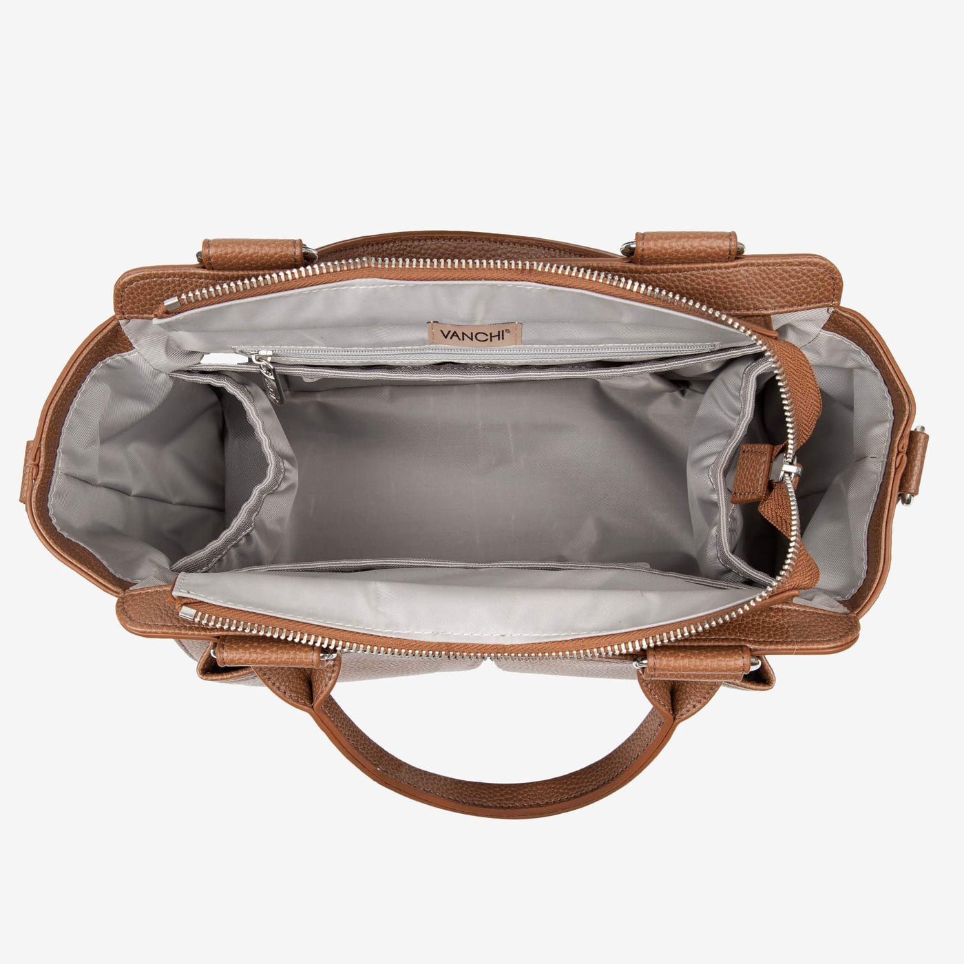 Amelia Convertible Pram Caddy - Pebbled Tan