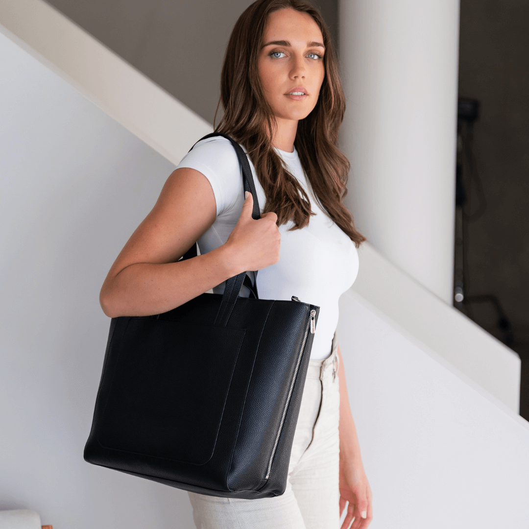 NEW Ida Tote + Baby Kit (Vegan) Black