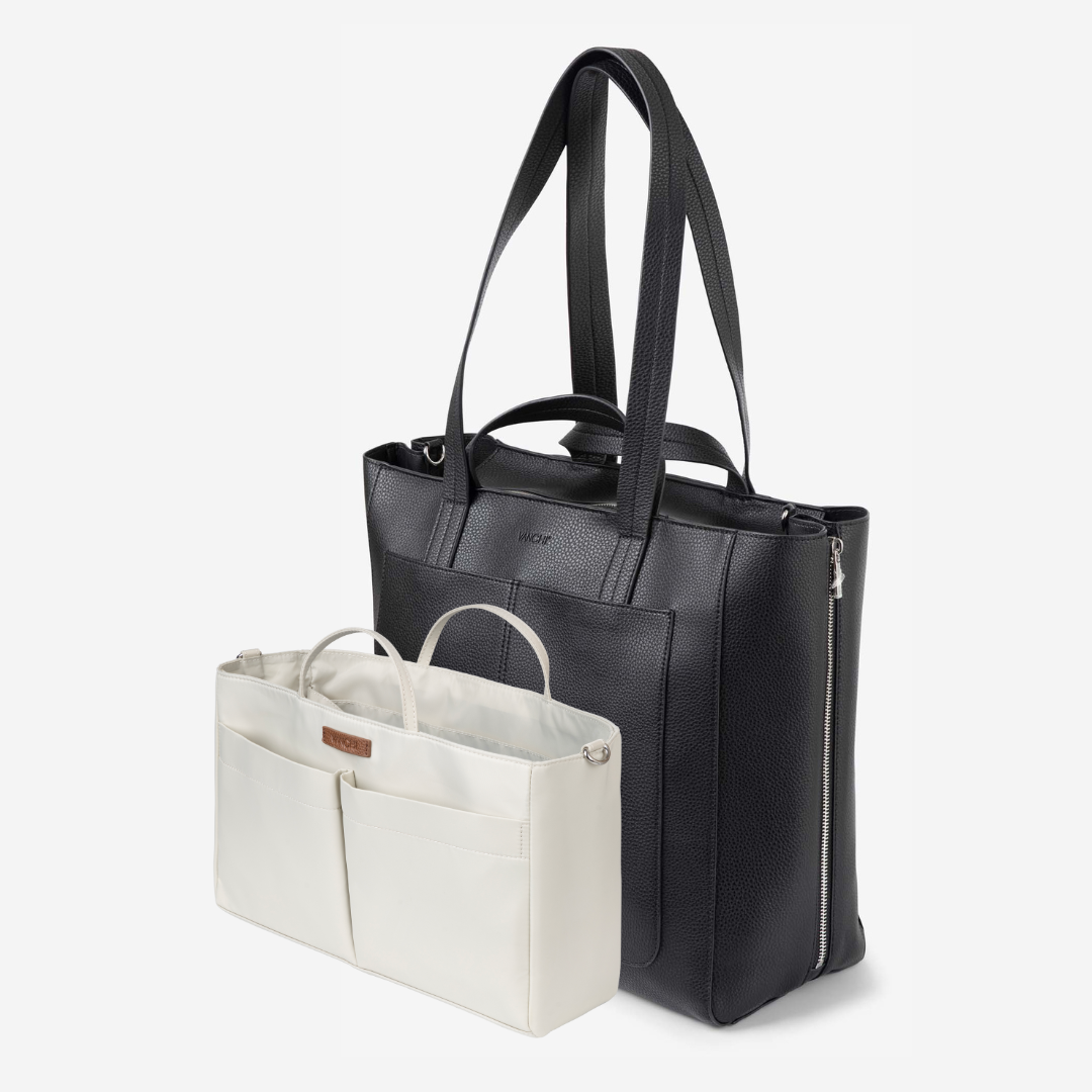 Ida Tote + Organiser - Black