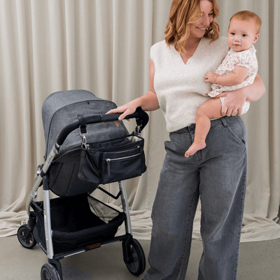 VANCHI Pram Caddy - Black