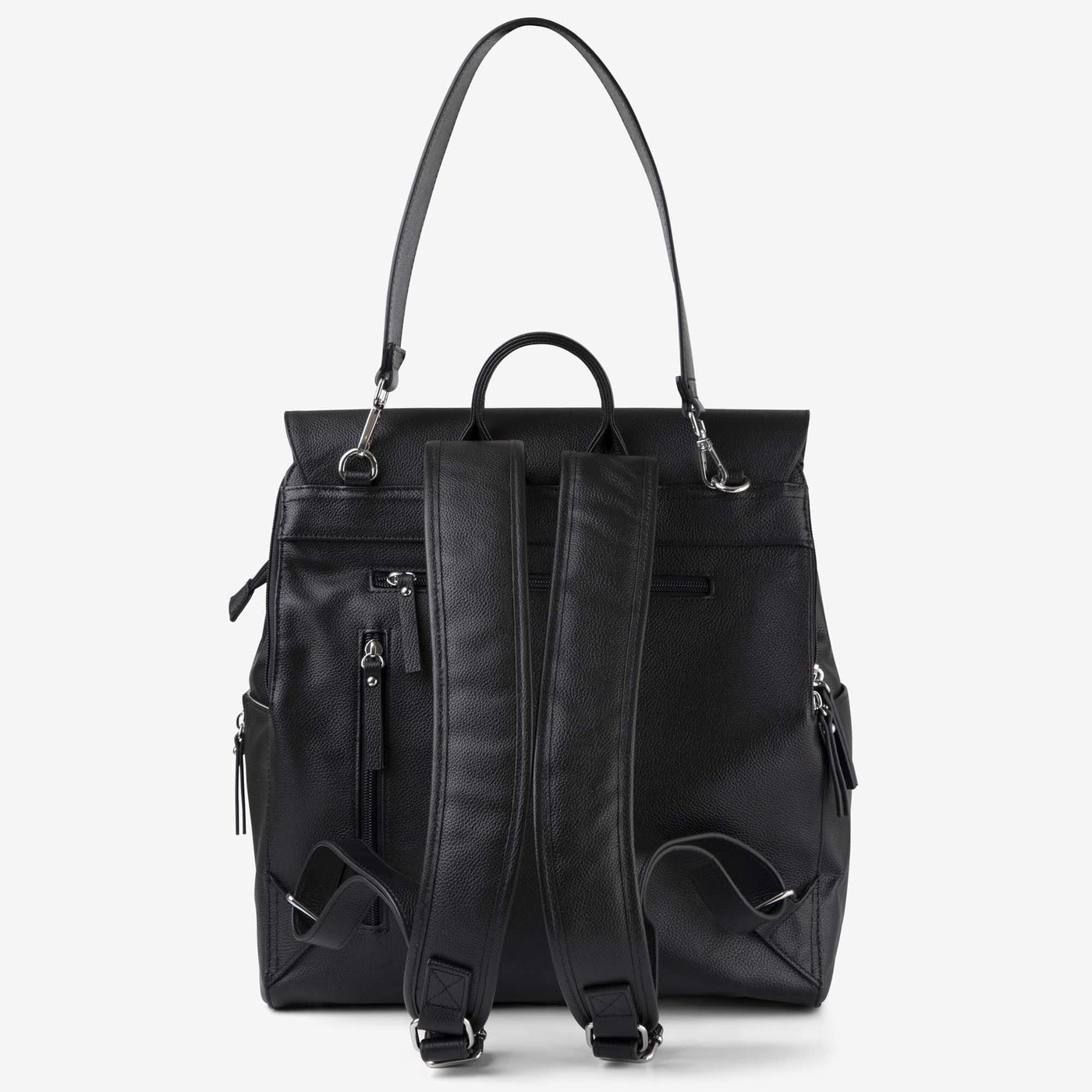 Emmy Backpack (Leather) Black