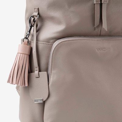Frankie Everyday Backpack (Leather) Taupe