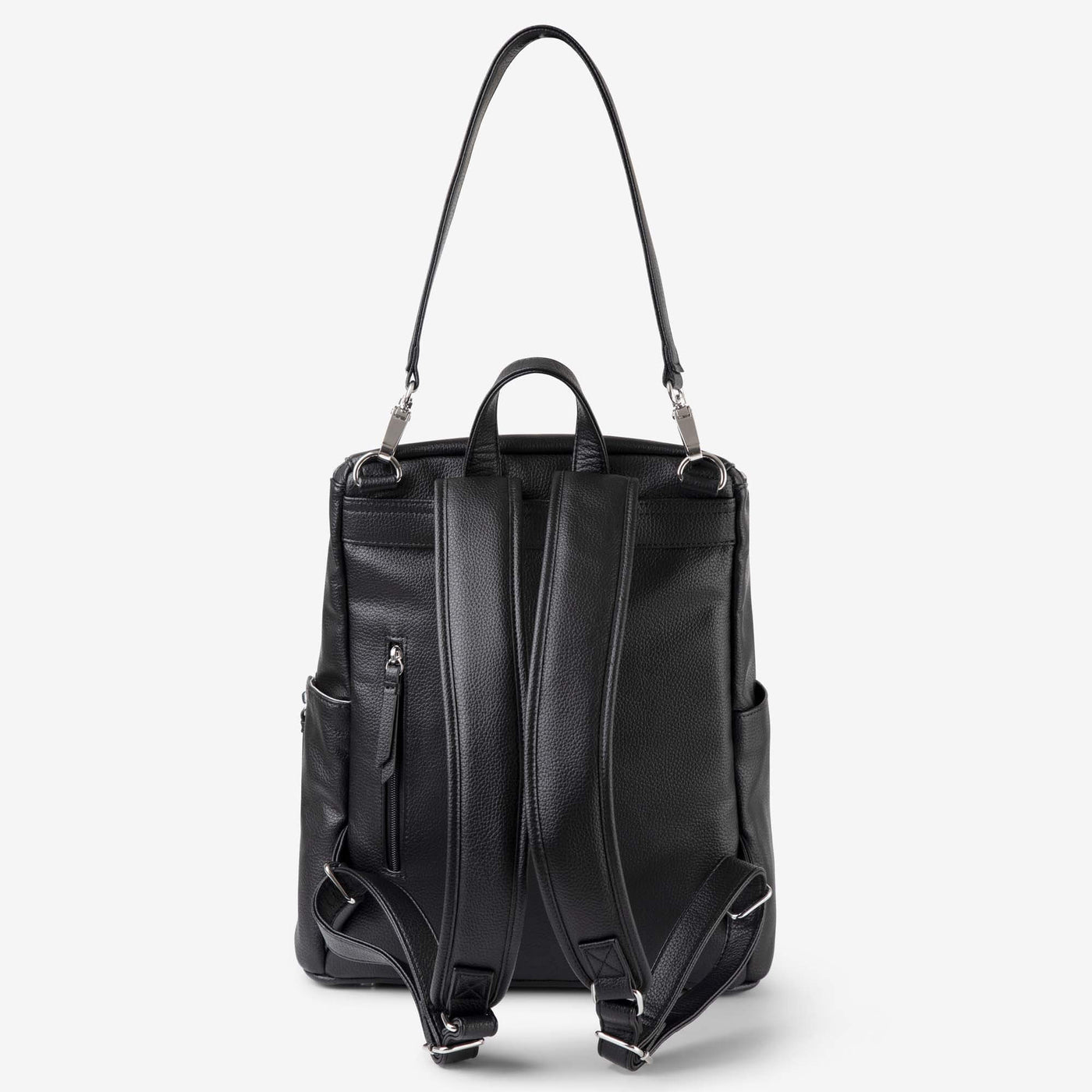 Frankie Everyday Backpack (Vegan) Black/ Silver