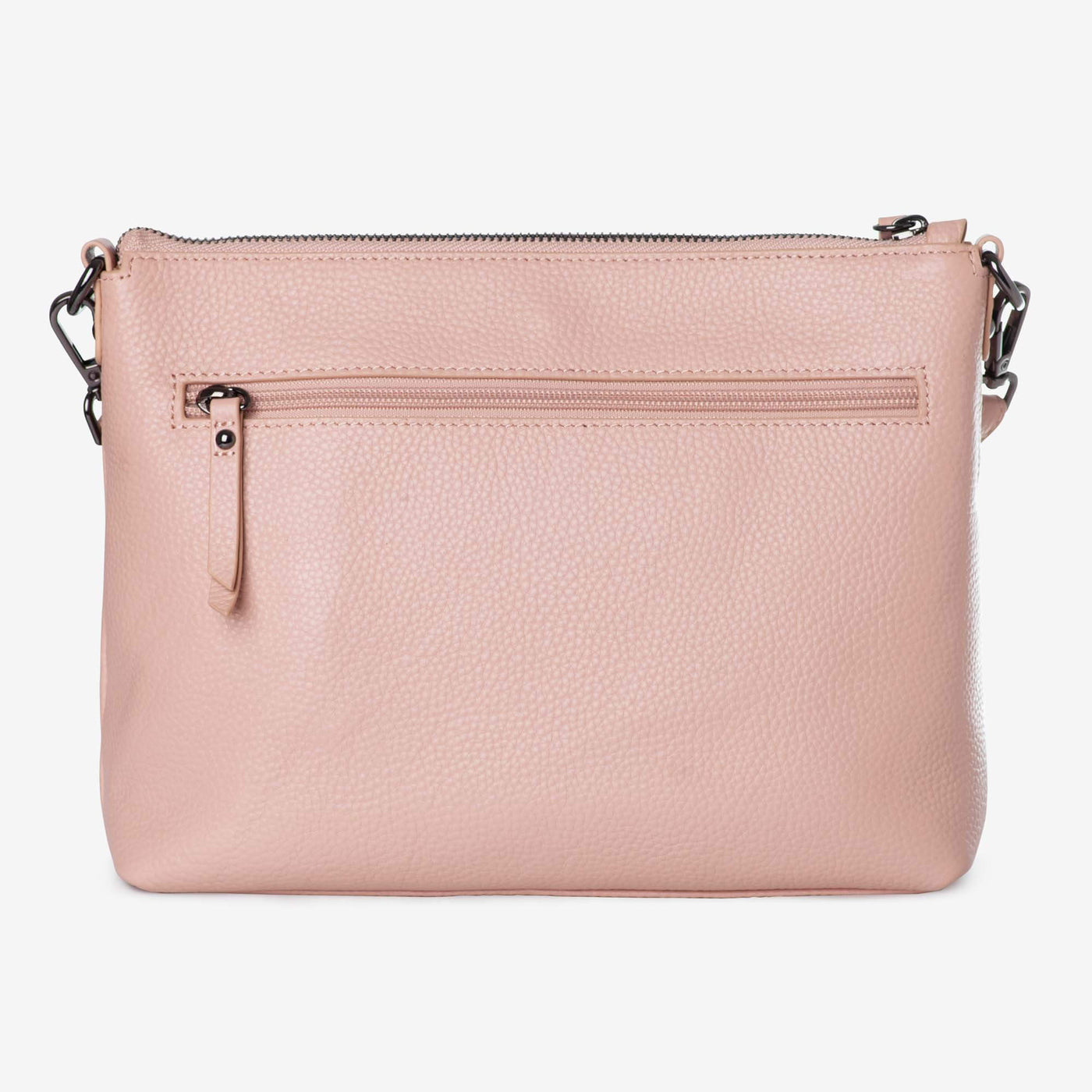 Everyday Leather Crossbody Bag + Bottle Gift Set- Blush