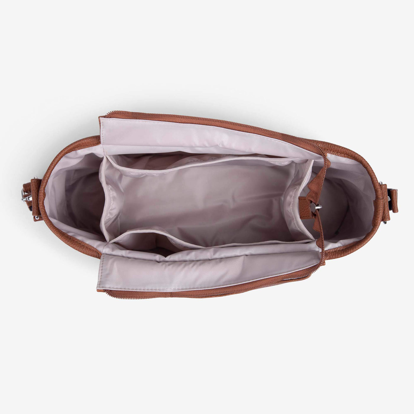 VANCHI Pram Caddy - Pebbled Tan