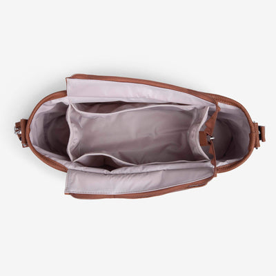 VANCHI Pram Caddy - Pebbled Tan