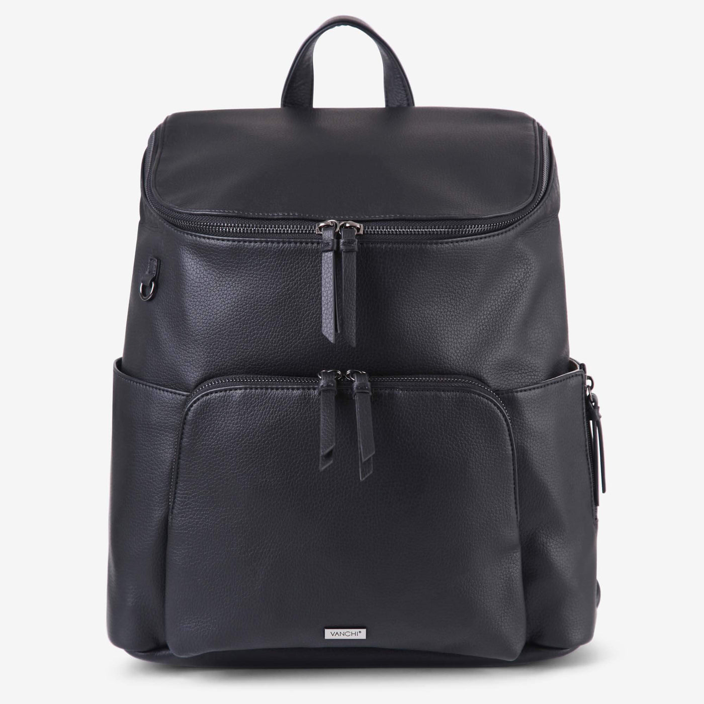 Frankie Everyday Backpack (Vegan) Black/ Gunmetal