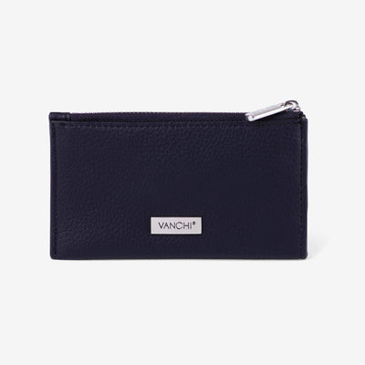Vegan Leather Everyday Crossbody Bag + Mini Card Wallet Gift Set - Black