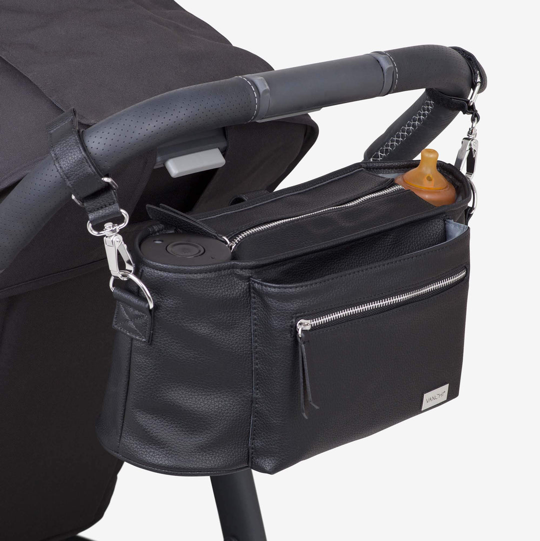 Original Pram Caddy Mini Card Wallet Black Gift Set