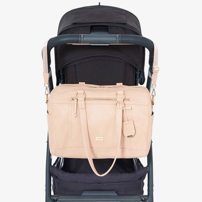 VANCHI Steffi Carryall Nappy Bag - Nude