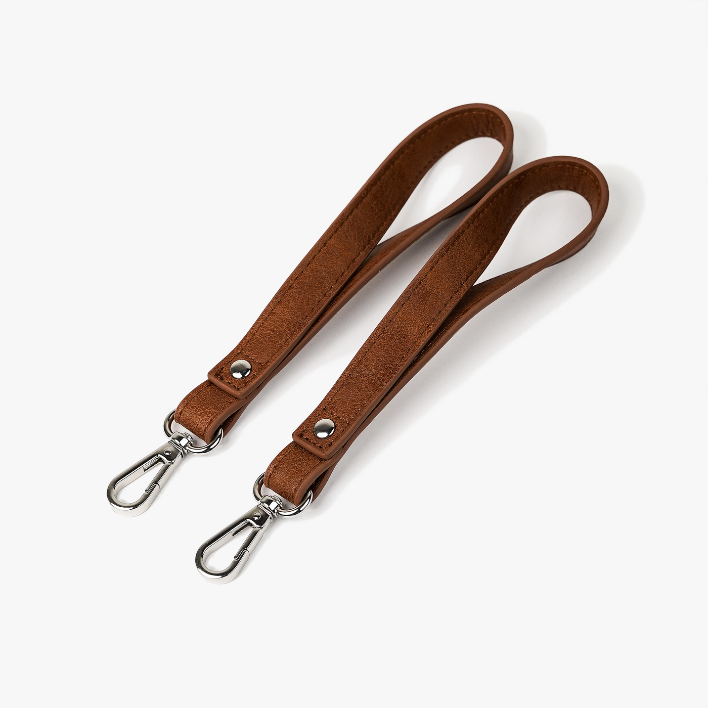 VANCHI Vegan Leather  Pram Clips - Tan